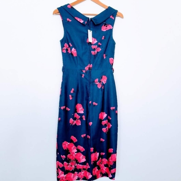 NWT Lindy Bop Pinup Wiggle Dress Size XS - Picture 7 of 12